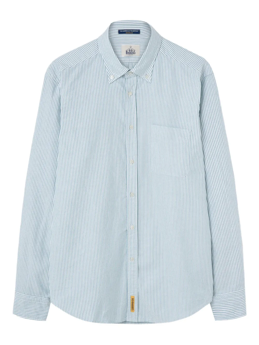 B.D. Baggies striped button-down shirt