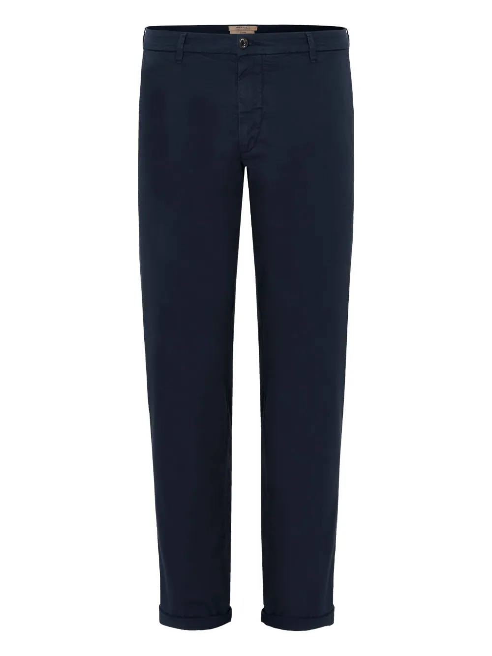 40 Weft Cuffed Trousers In Blue