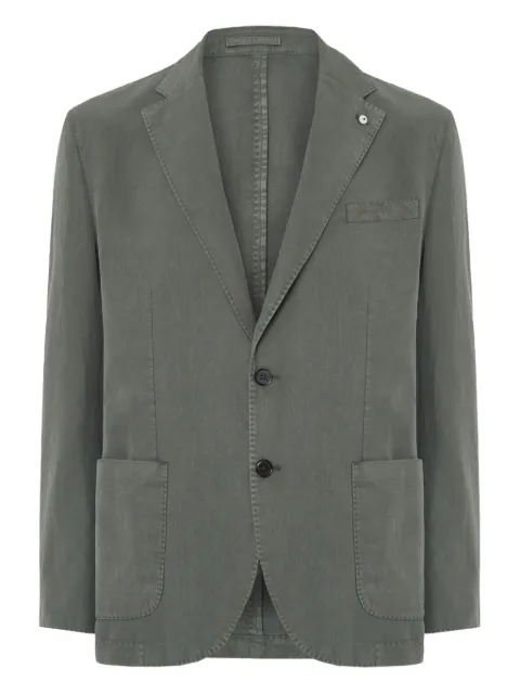 L.B.M. 1911 patch-pocket linen blazer