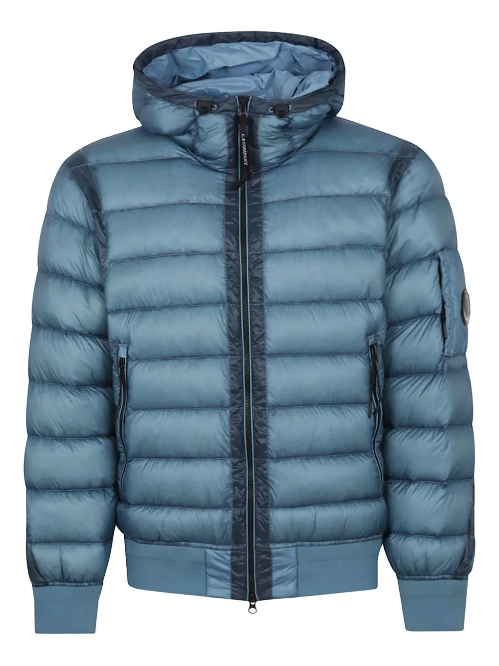 hooded padded jacket