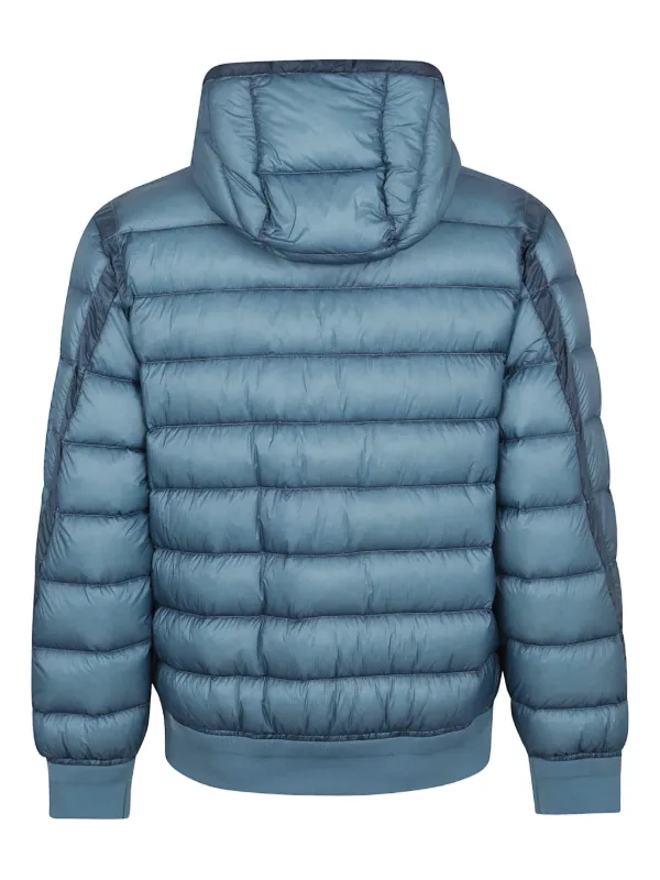 C.P. COMPANY 青 ジャンパー C.P. Company フーデッド パデッドジャケット | ブルー | FARFETCH JP