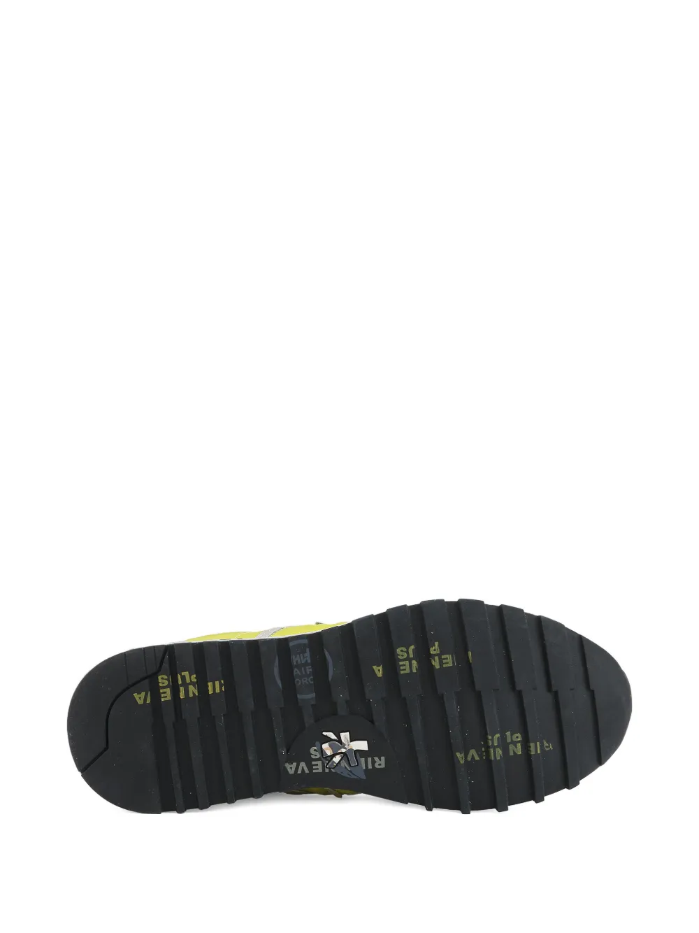 Premiata logo-patch sneakers Yellow