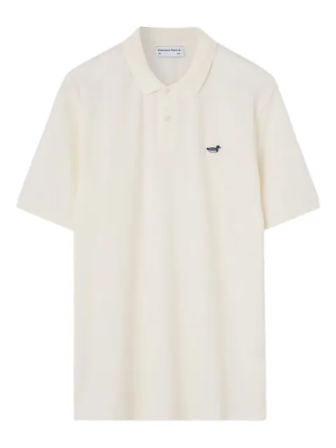 Dean Edmonds duck-embroidered polo shirt
