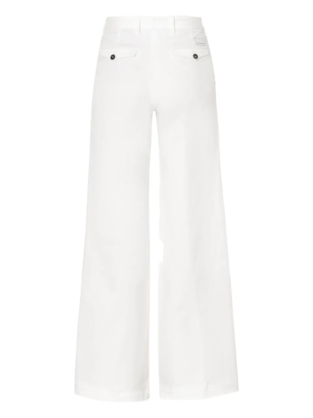 Nine In The Morning button-fastening trousers - Wit