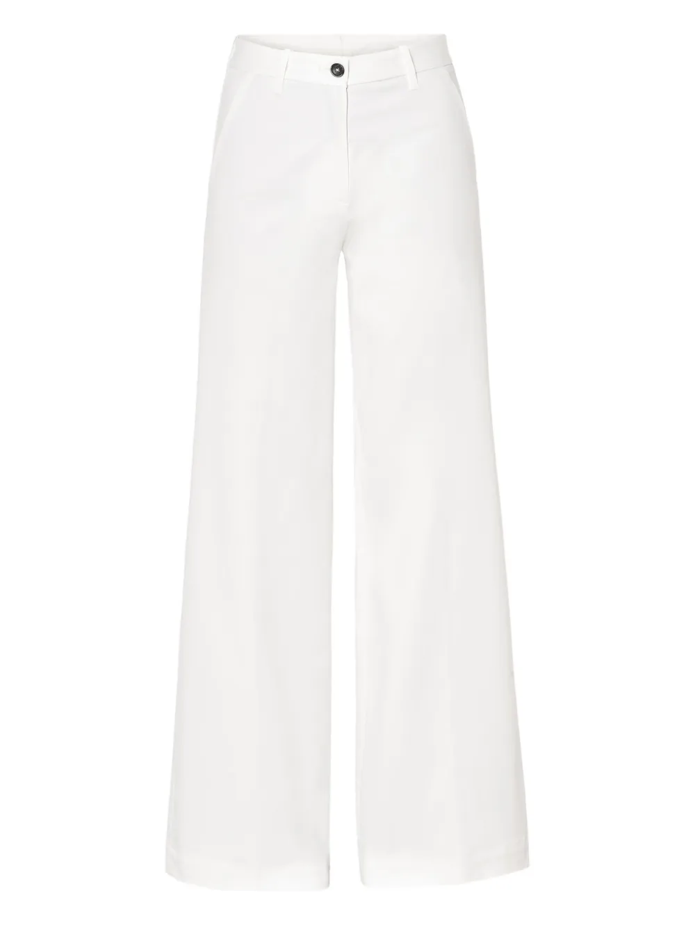 button-fastening trousers