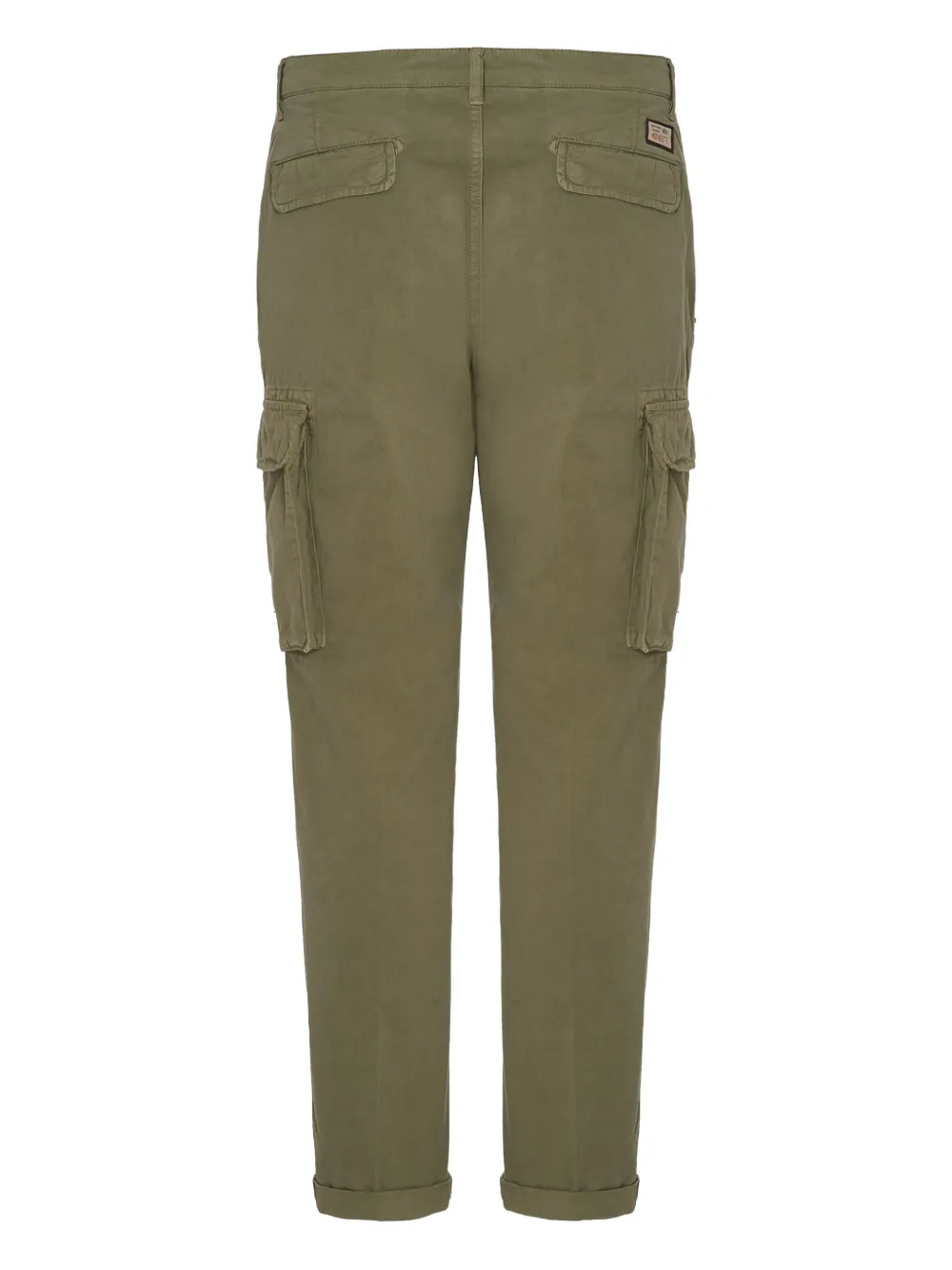 40 WEFT Aiko cargo-pocket regular trousers - Groen