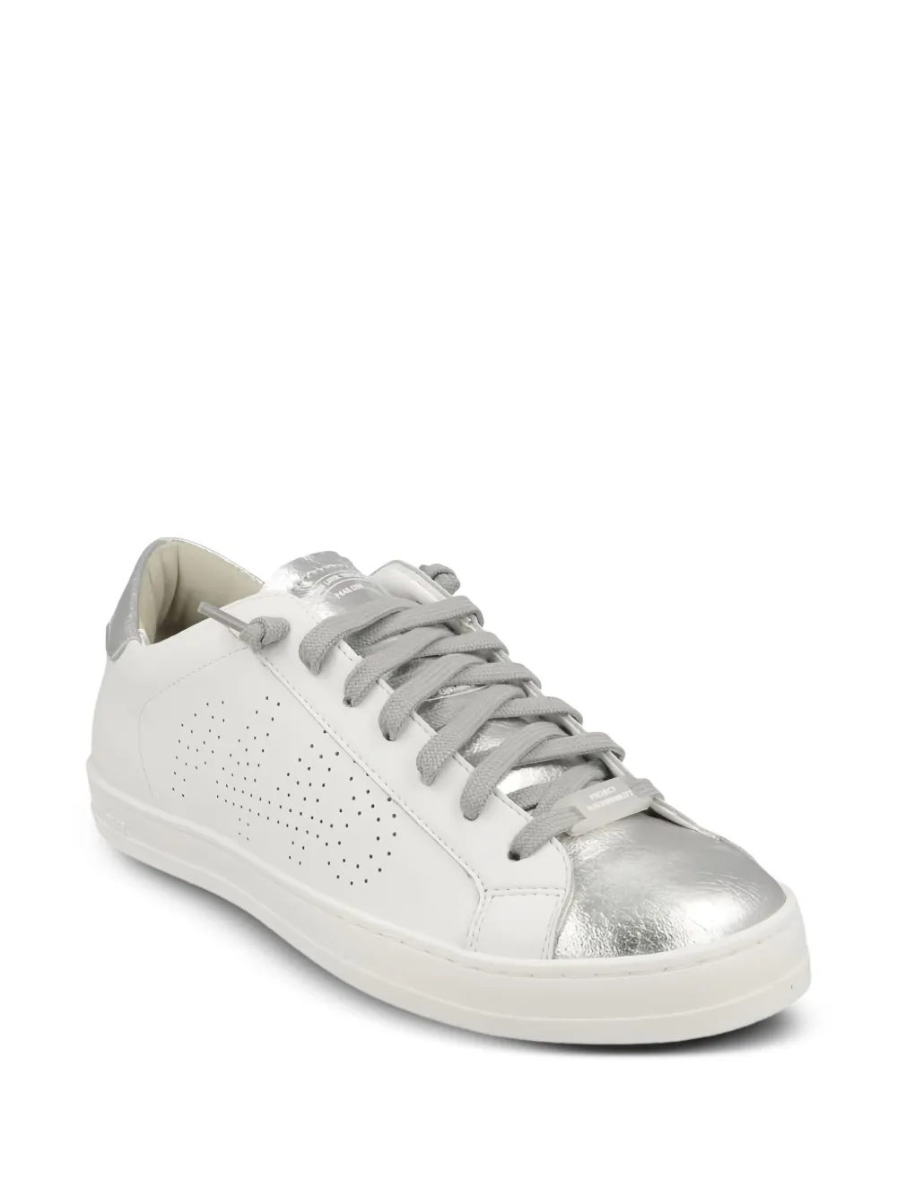 P448 John perforated leather sneakers White