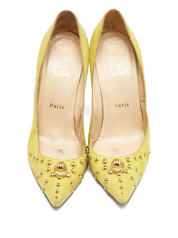 Christian Louboutin Pre-Owned 1161583 Yellow | Yellow | FARFETCH