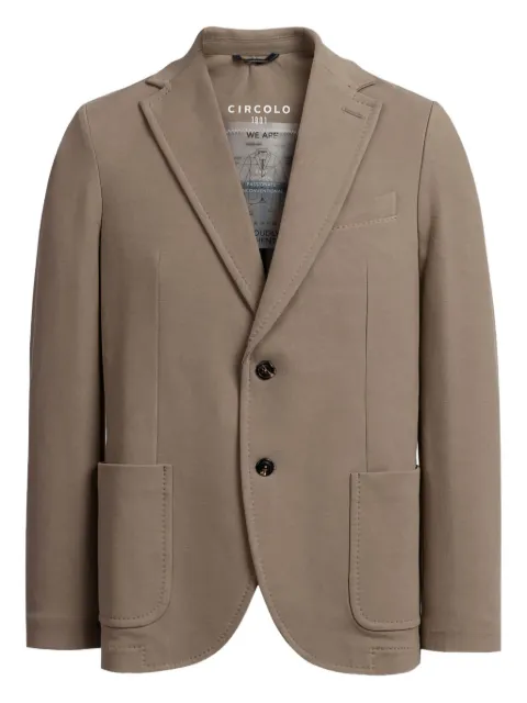 Circolo 1901 patch-pocket two-button blazer
