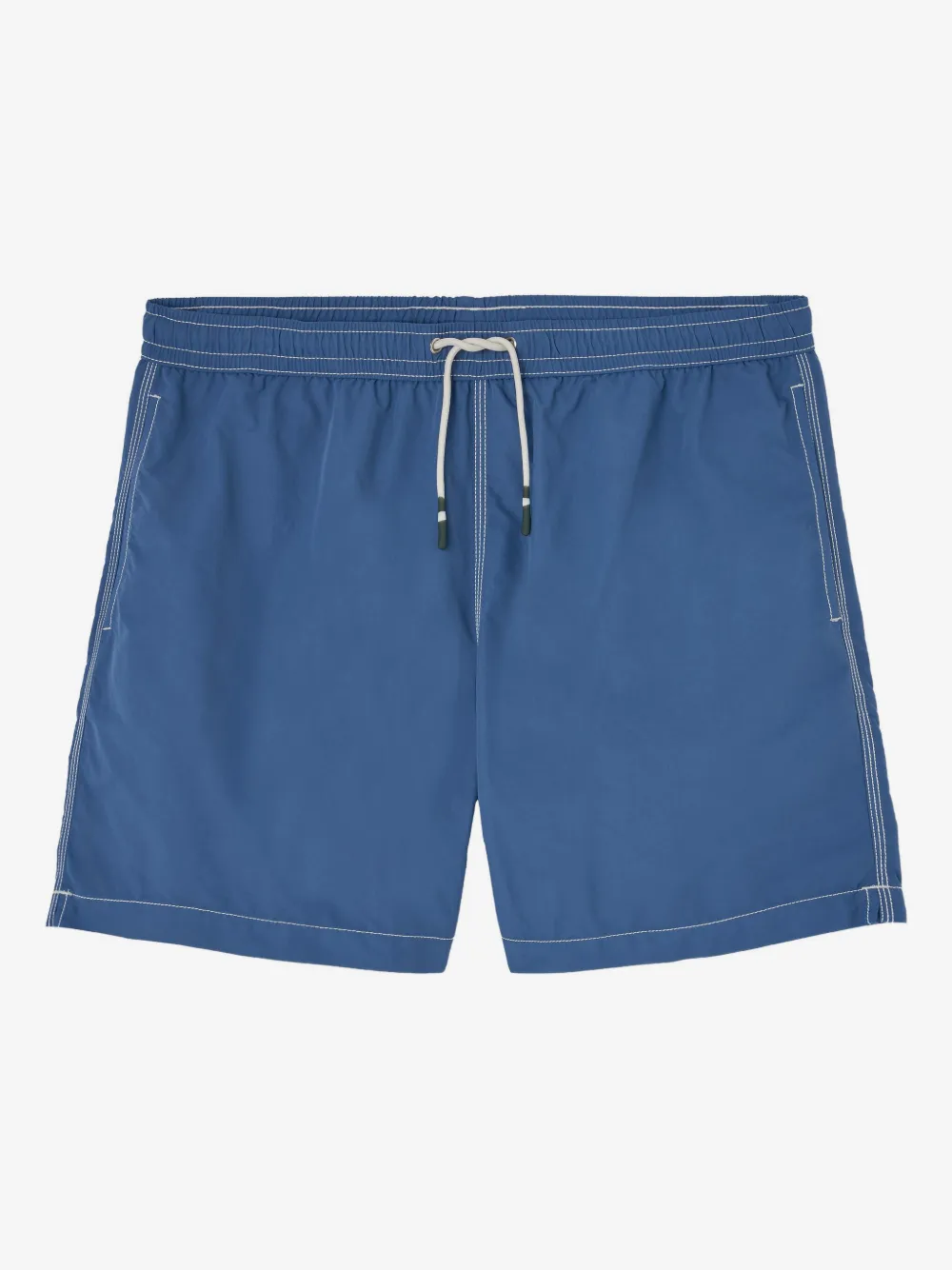 HARTFORD contrast-stitch swim shorts | Blue | Image 1