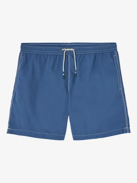 HARTFORD shorts de playa con costuras en contraste