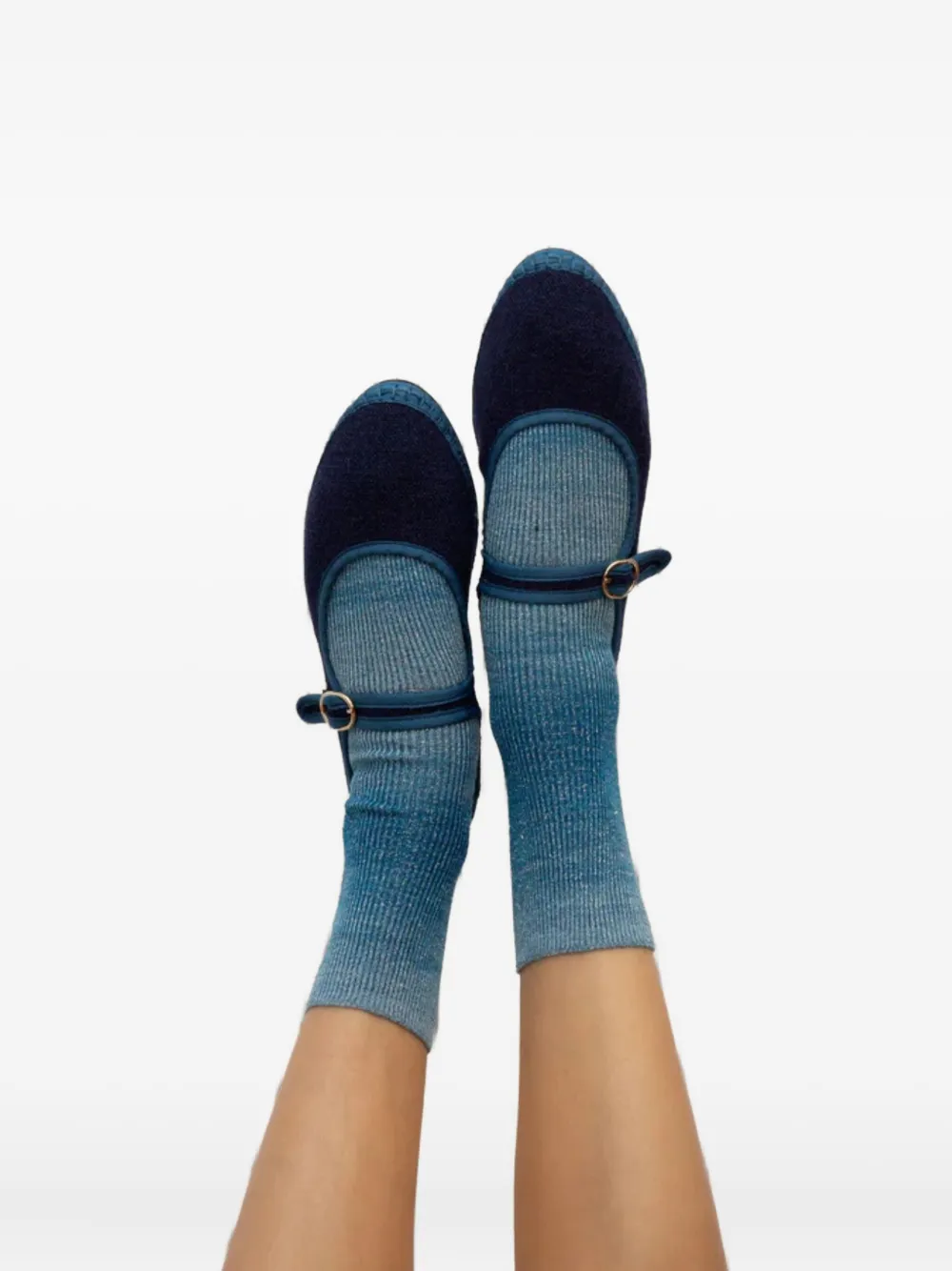FLABELUS Rostova buckle-strap mary janes Blue