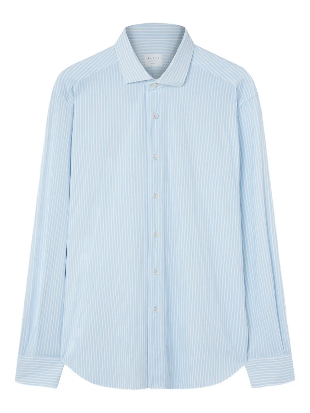 striped long-sleeved shirt