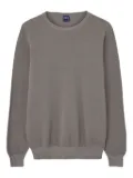 Fedeli knited crew-neck sweater - Grey