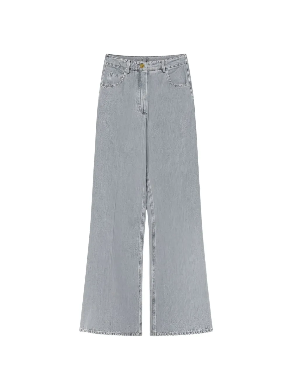 Forte Forte Flared Jeans In Gray