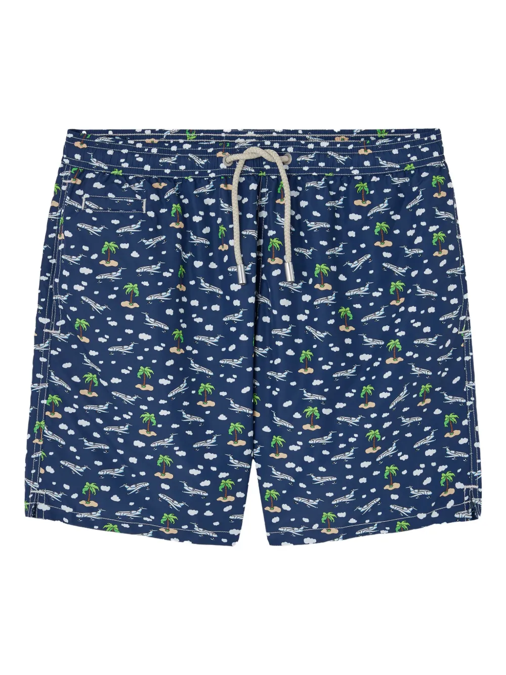 MC2 Saint Barth Zwembroek met print Blauw