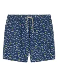 MC2 Saint Barth all-over printed swim shorts - Blue
