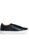 CALCE leather textured sneakers - Blue