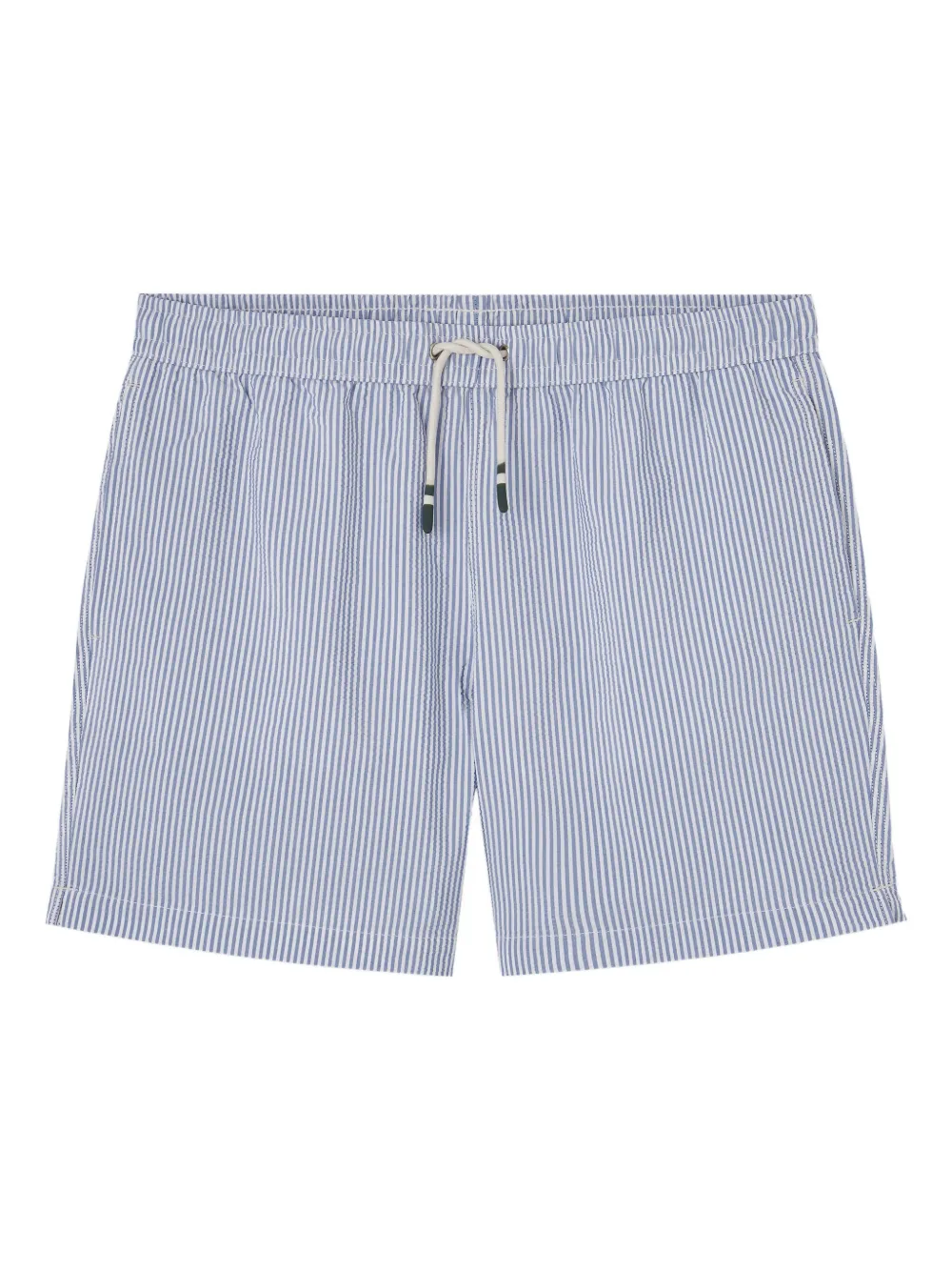 striped drawstring swim shorts