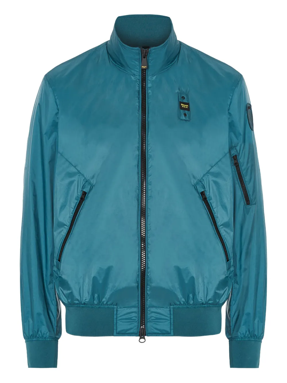 Blauer bomber jacket