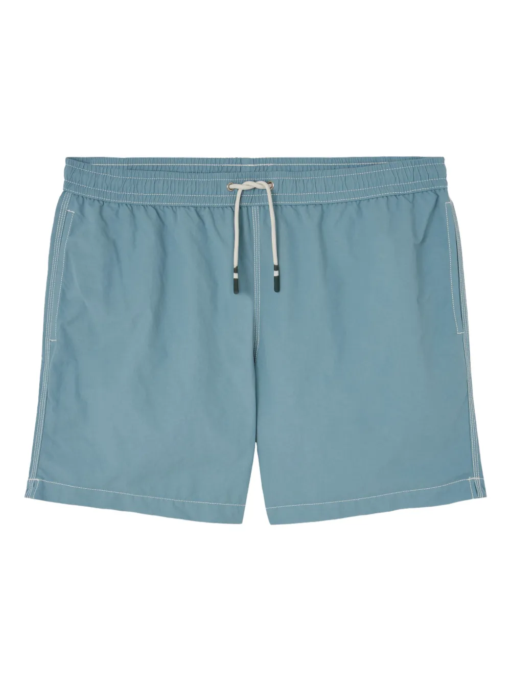 drawstring-waist swim shorts