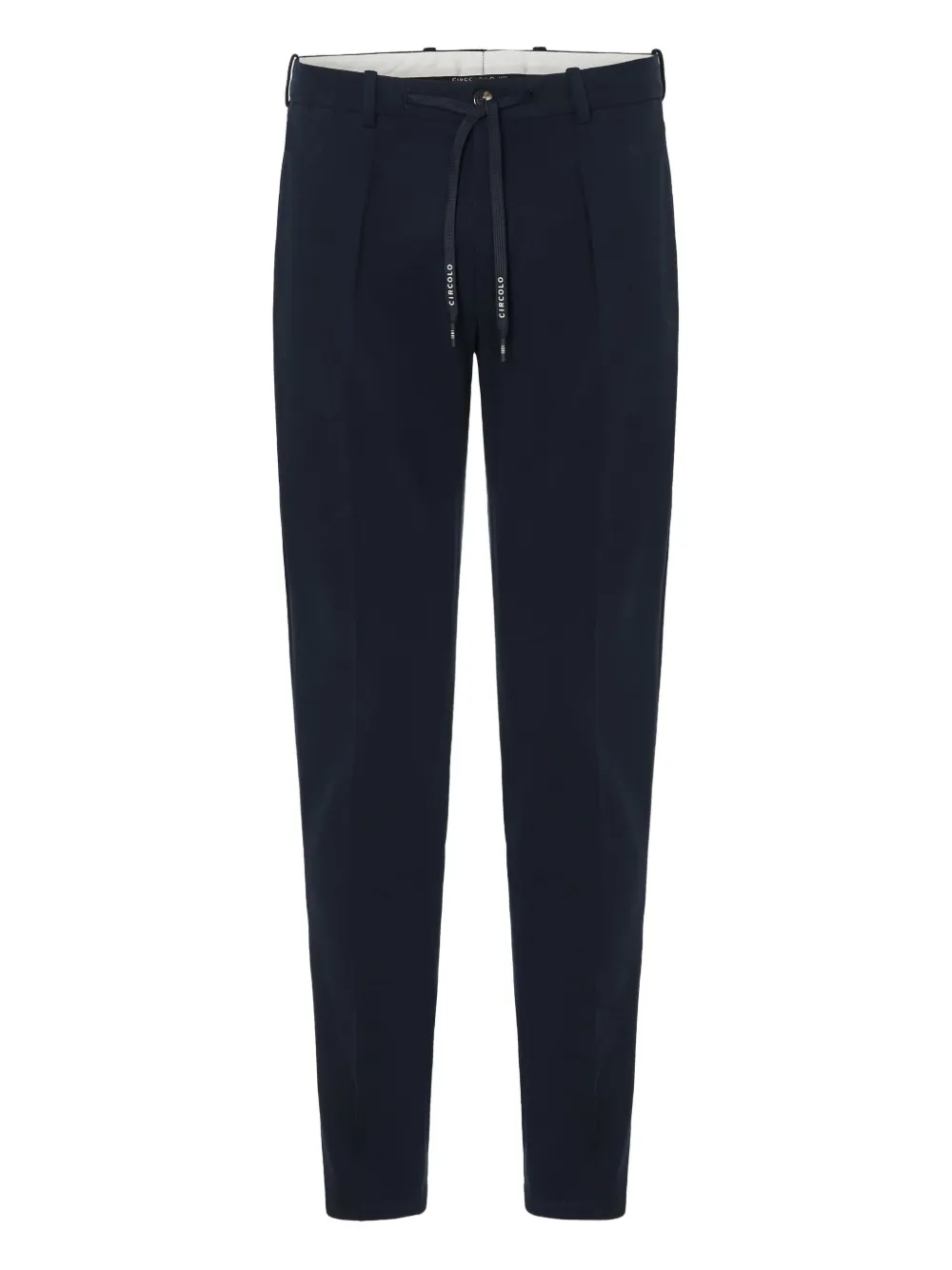 pleated drawstring trousers