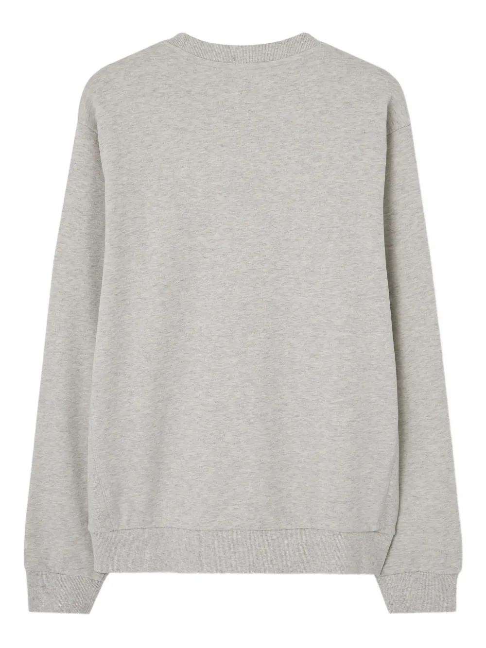 Les Deux Dexter embroidered crew-neck sweatshirt - Grijs
