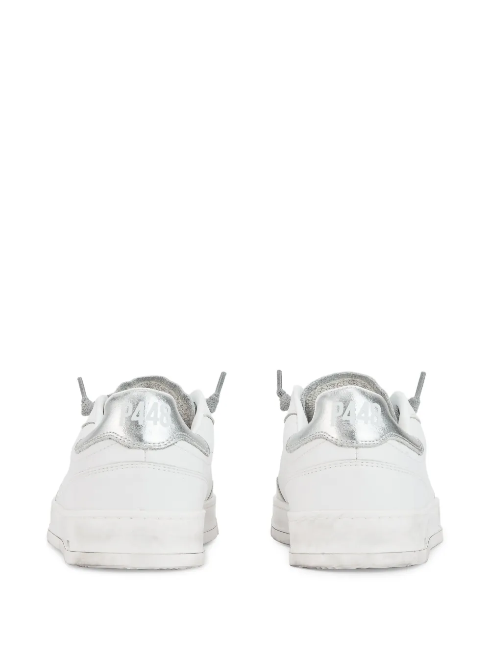 P448 Bali perforated leather sneakers White
