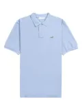 Dean Edmonds Wilson duck-embroidered polo shirt - Blue