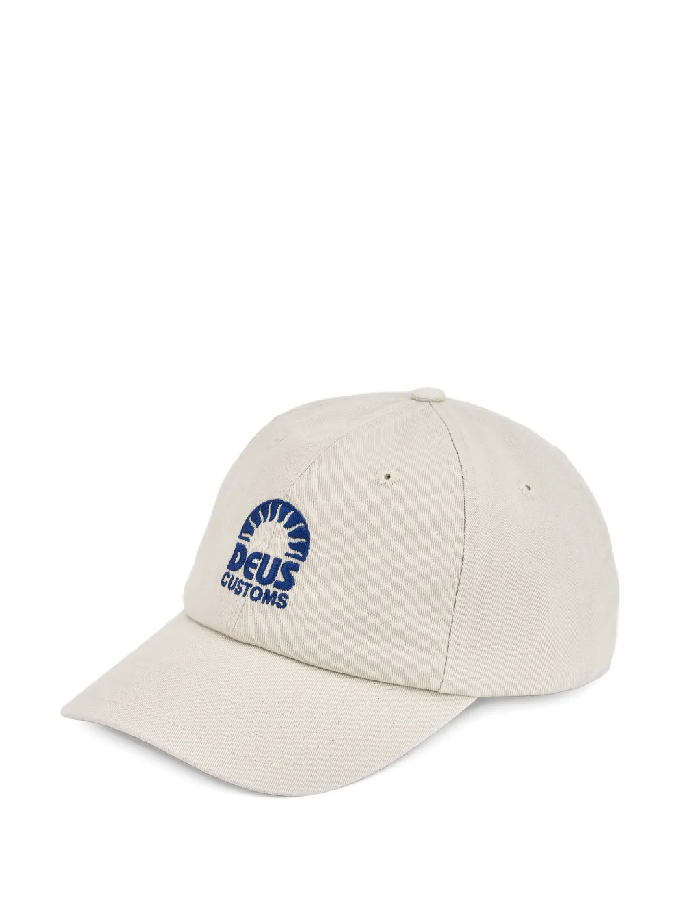 logo-embroidered baseball cap