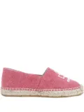ISABEL MARANT Canae logo-embroidered flat espadrilles - Pink