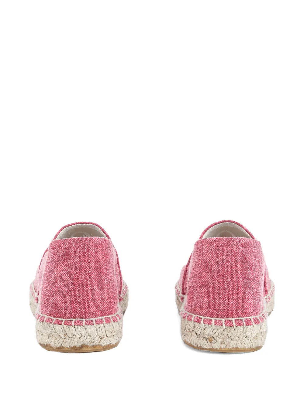 ISABEL MARANT Canae logo-embroidered flat espadrilles Pink