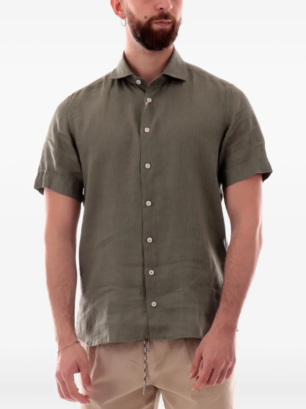 Bastoncino short-sleeve shirt | Green | Image 1