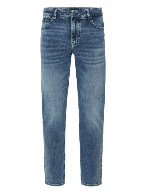 BOSS jeans rectos con efecto desgastado