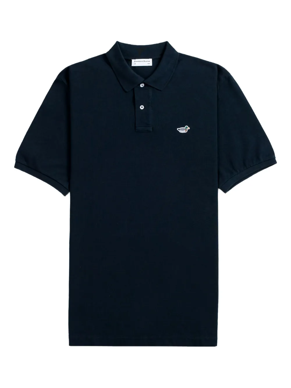 Dean Edmonds Duck-embroidered Polo Shirt In Blue