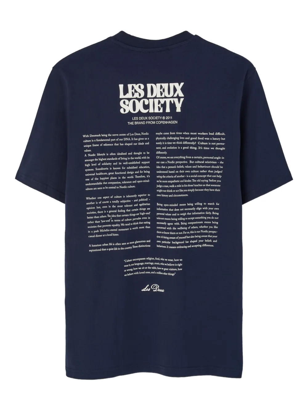 Les Deux Society T-shirt | T-Shirts | Image 2