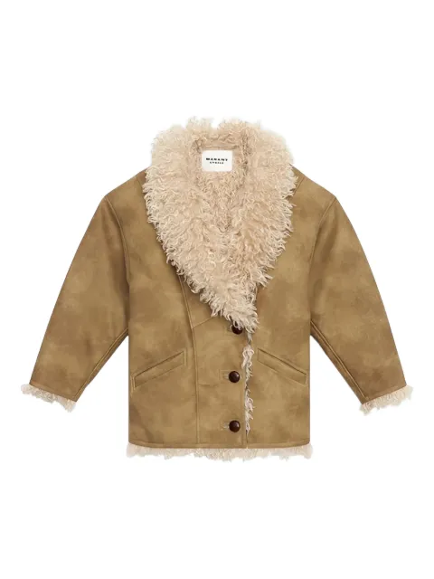 ISABEL MARANT Casaco Clea com pelos na gola