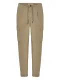 40 WEFT pleated tapered trousers - Neutrals