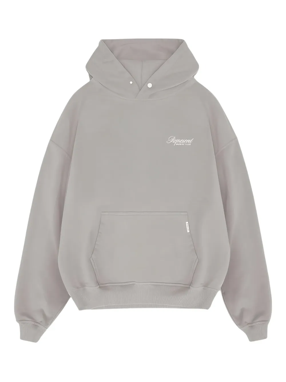 Represent Club Script hoodie Grijs
