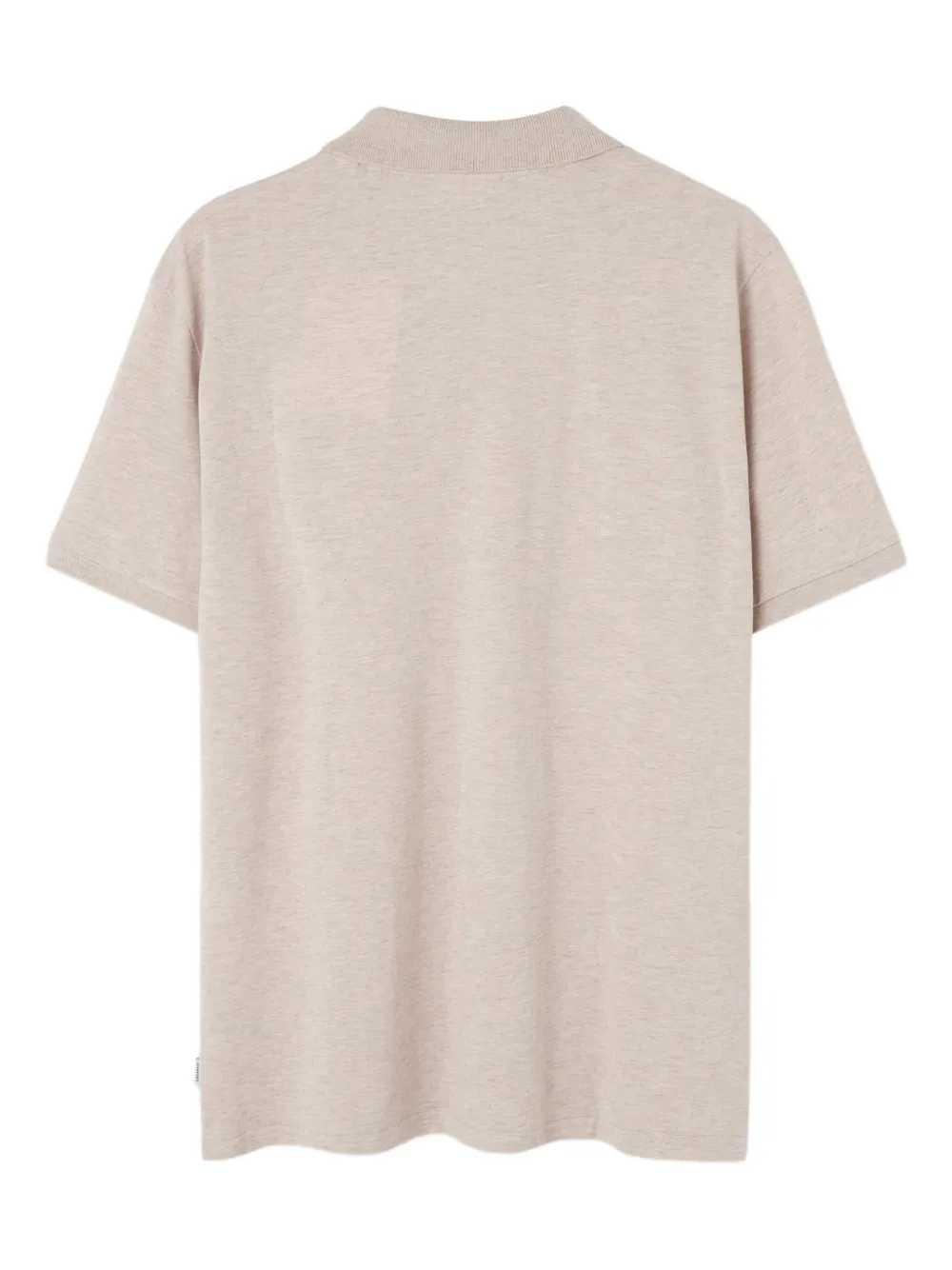 Les Deux Piqué Polo 2.0 embroidered-logo T-shirt - Beige