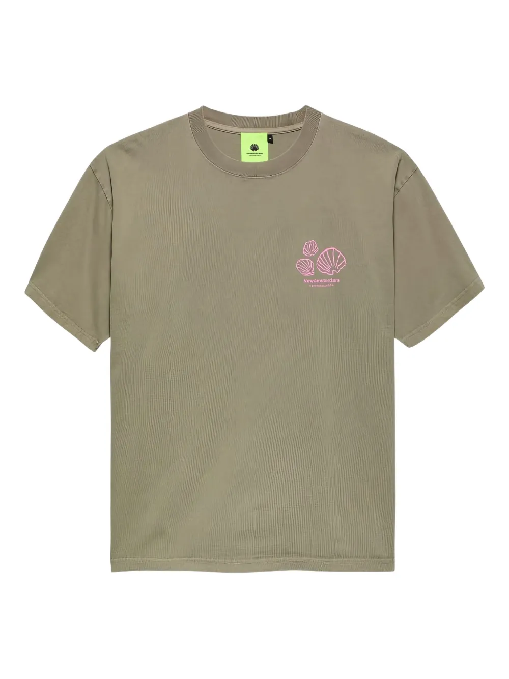 Lost Surfer shell-print surfing-figure T-shirt