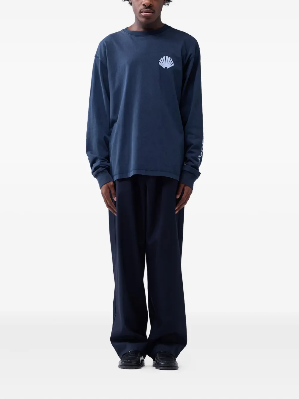 NEW AMSTERDAM shell-print long-sleeves sweatshirt | Sweatshirts | Image 2