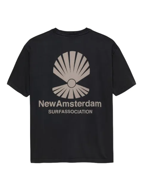 NEW AMSTERDAM logo-print T-shirt