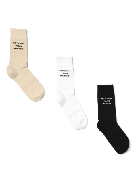Drôle De Monsieur Paris Madame socks