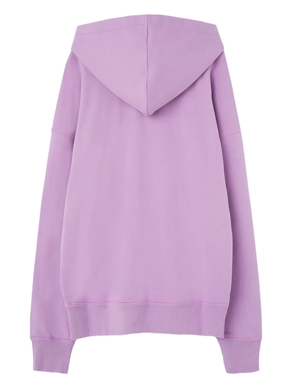 ISABEL MARANT logo-embroidered hoodie - Paars