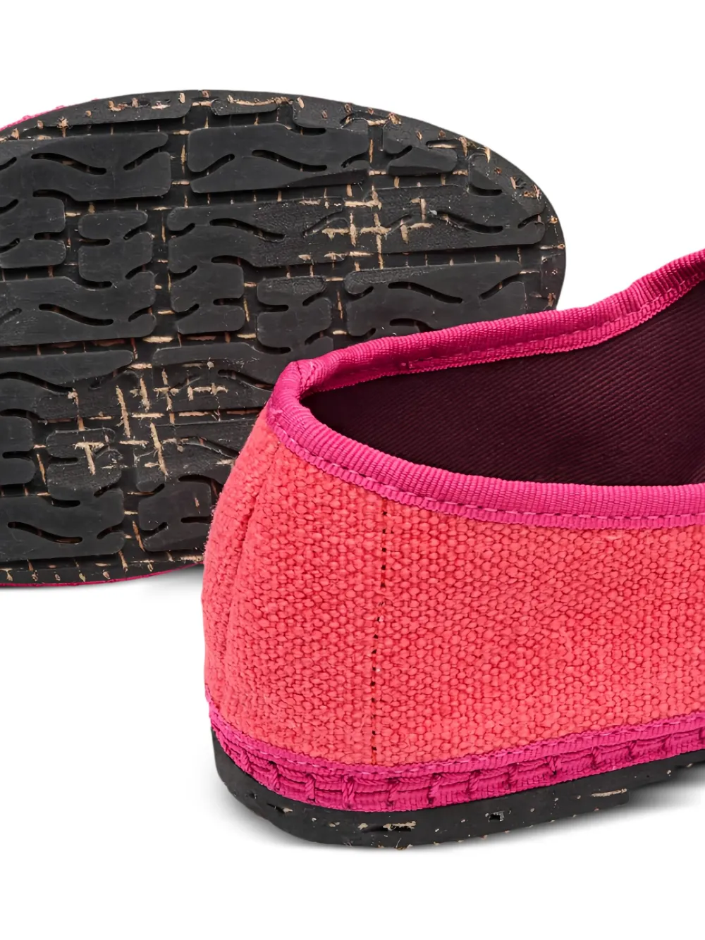 FLABELUS buckle-strap ballet flats Pink