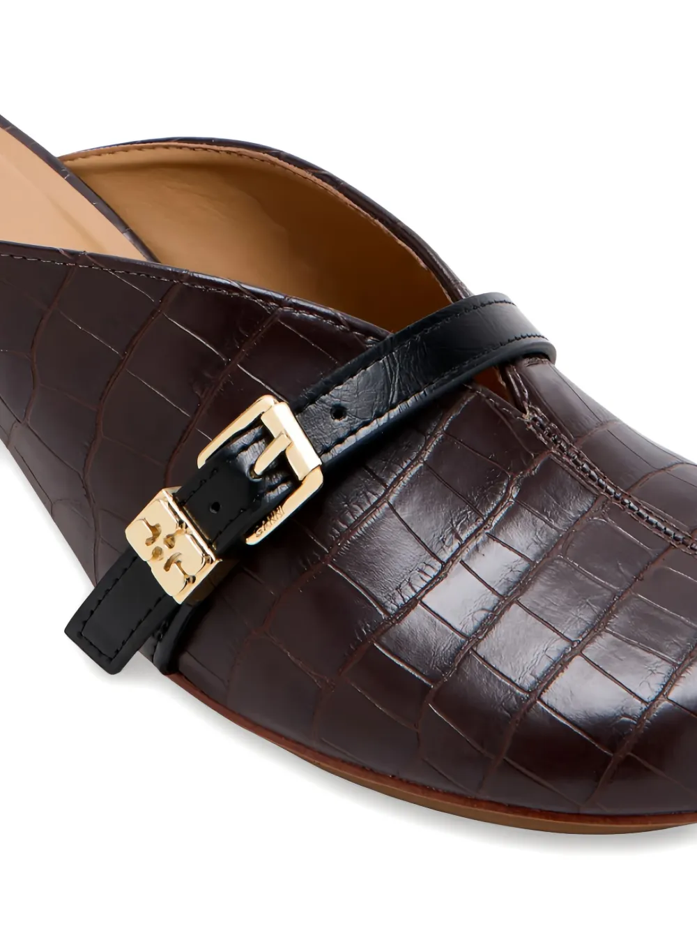GANNI Sue mules Bruin