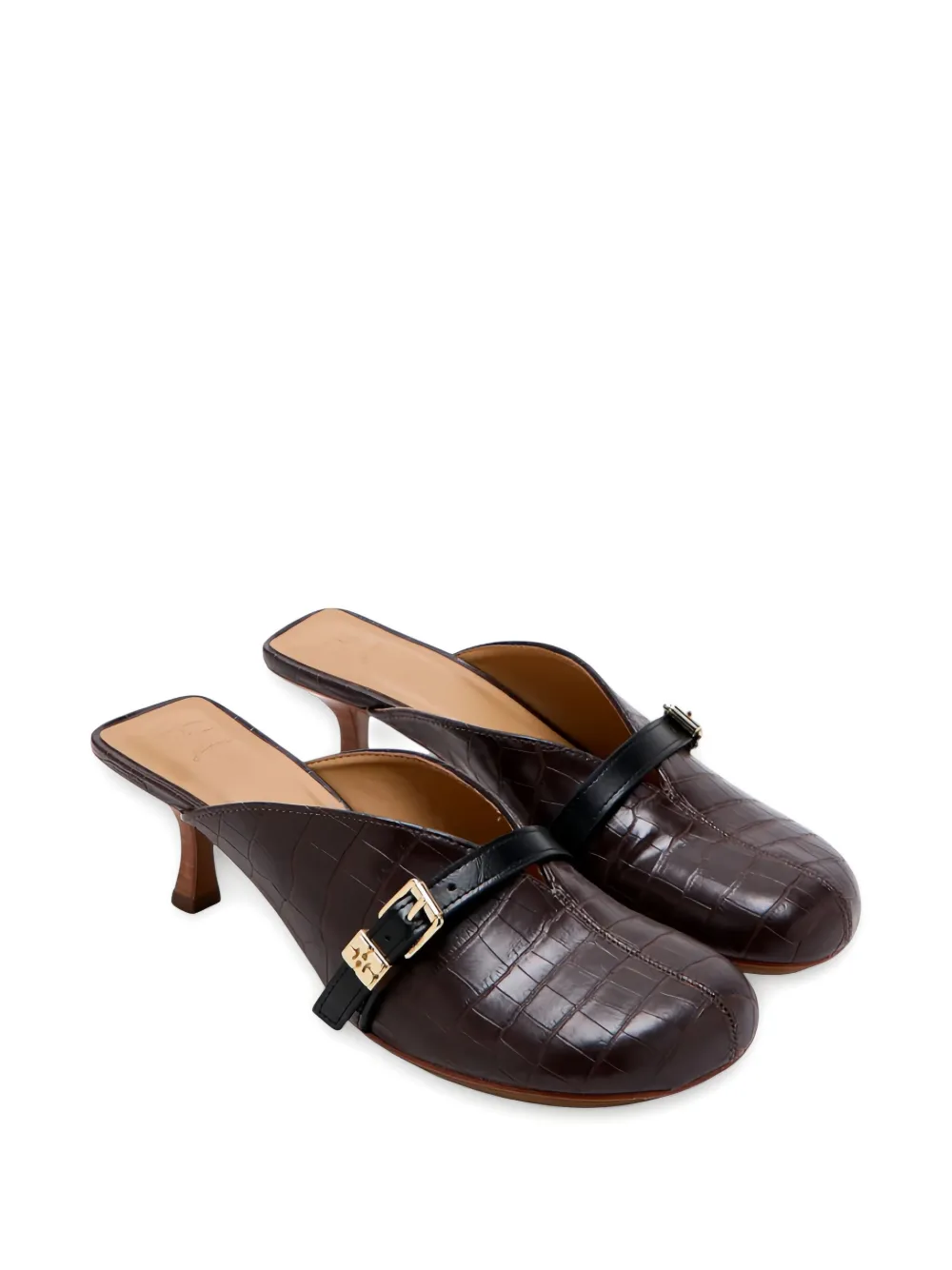 GANNI Sue mules Bruin