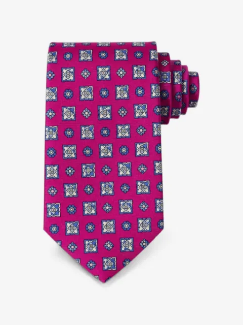 Bona Furtuna geometric-print tie