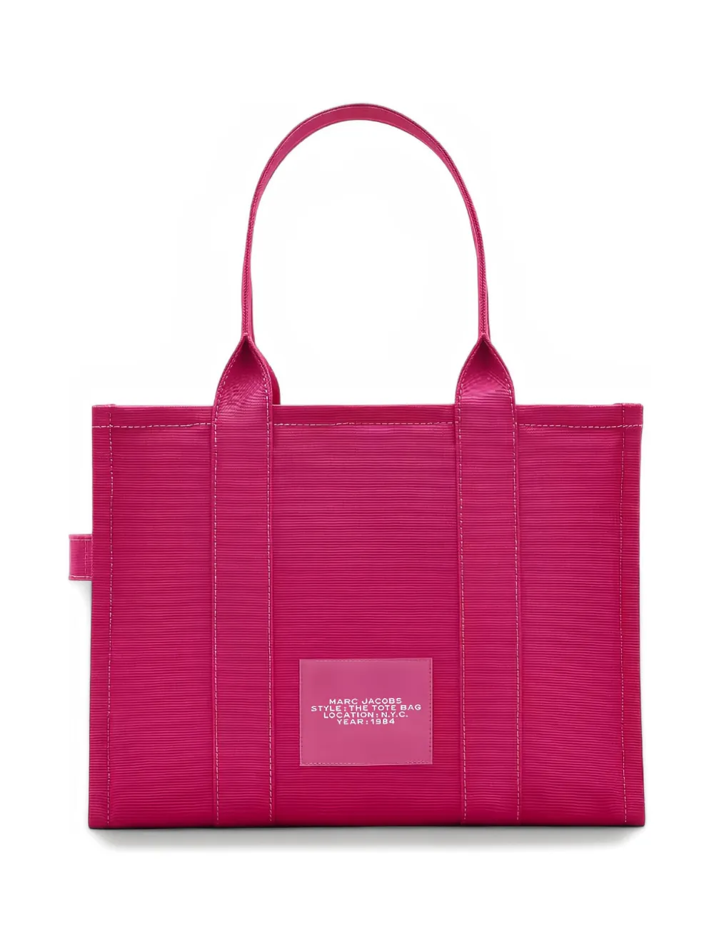Marc Jacobs Grote shopper met logoprint Roze